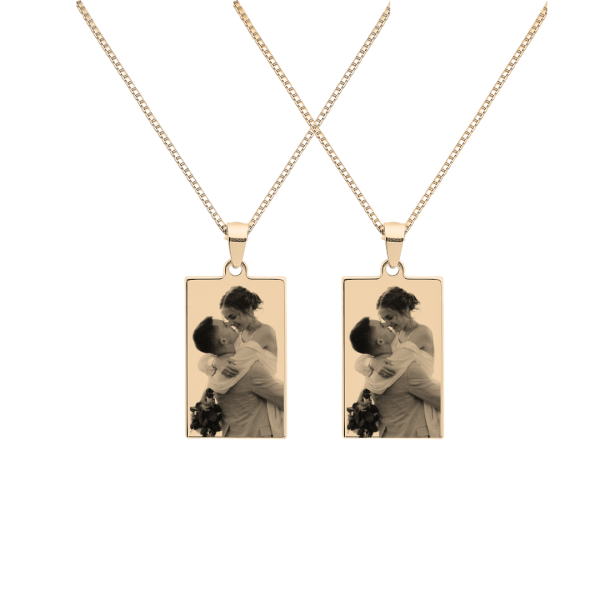 Kit Colar Personalizável P- Banhada a dourado